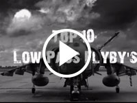 Top 10 Low Pass Flybys